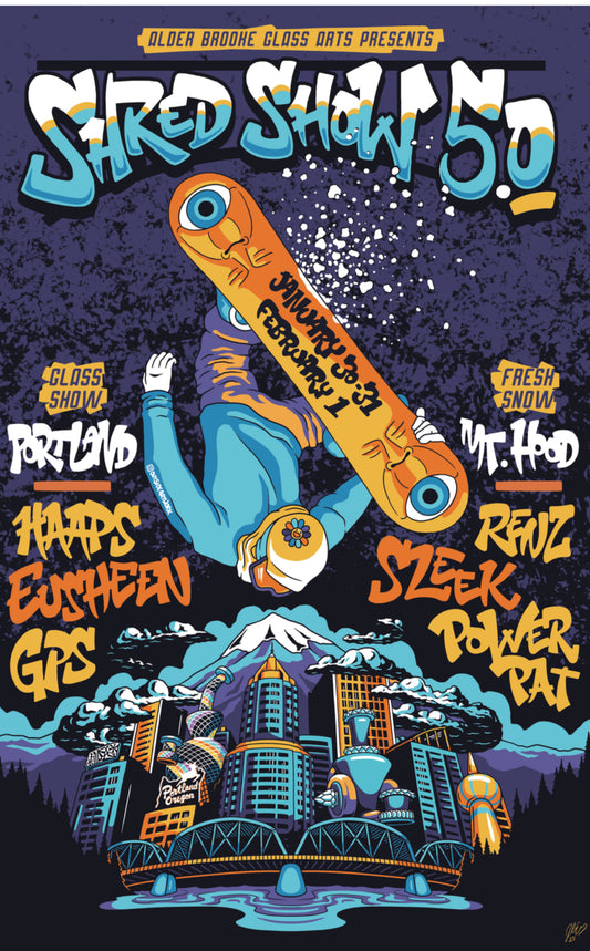 Shred Show 5.0 Glass Show GA