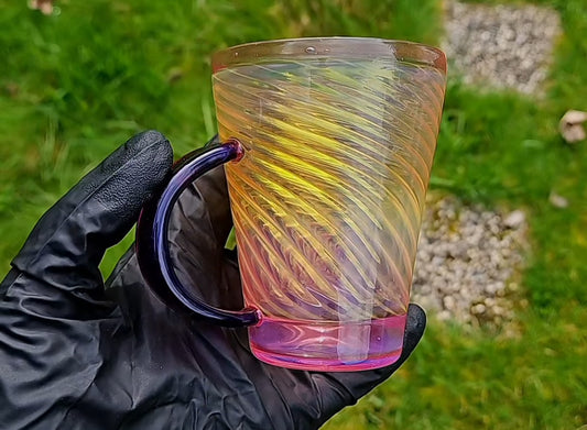 Maxed Out Glass Cup