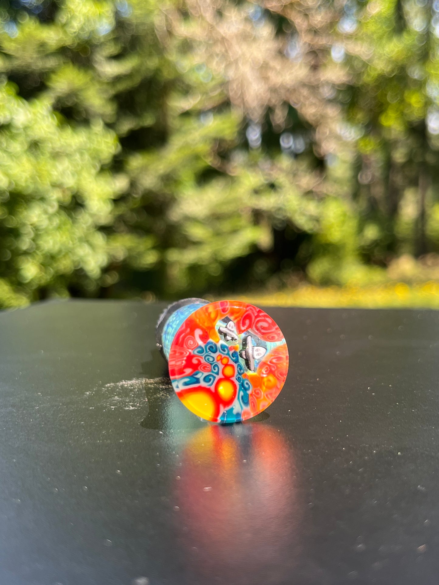 Map Glass Vial
