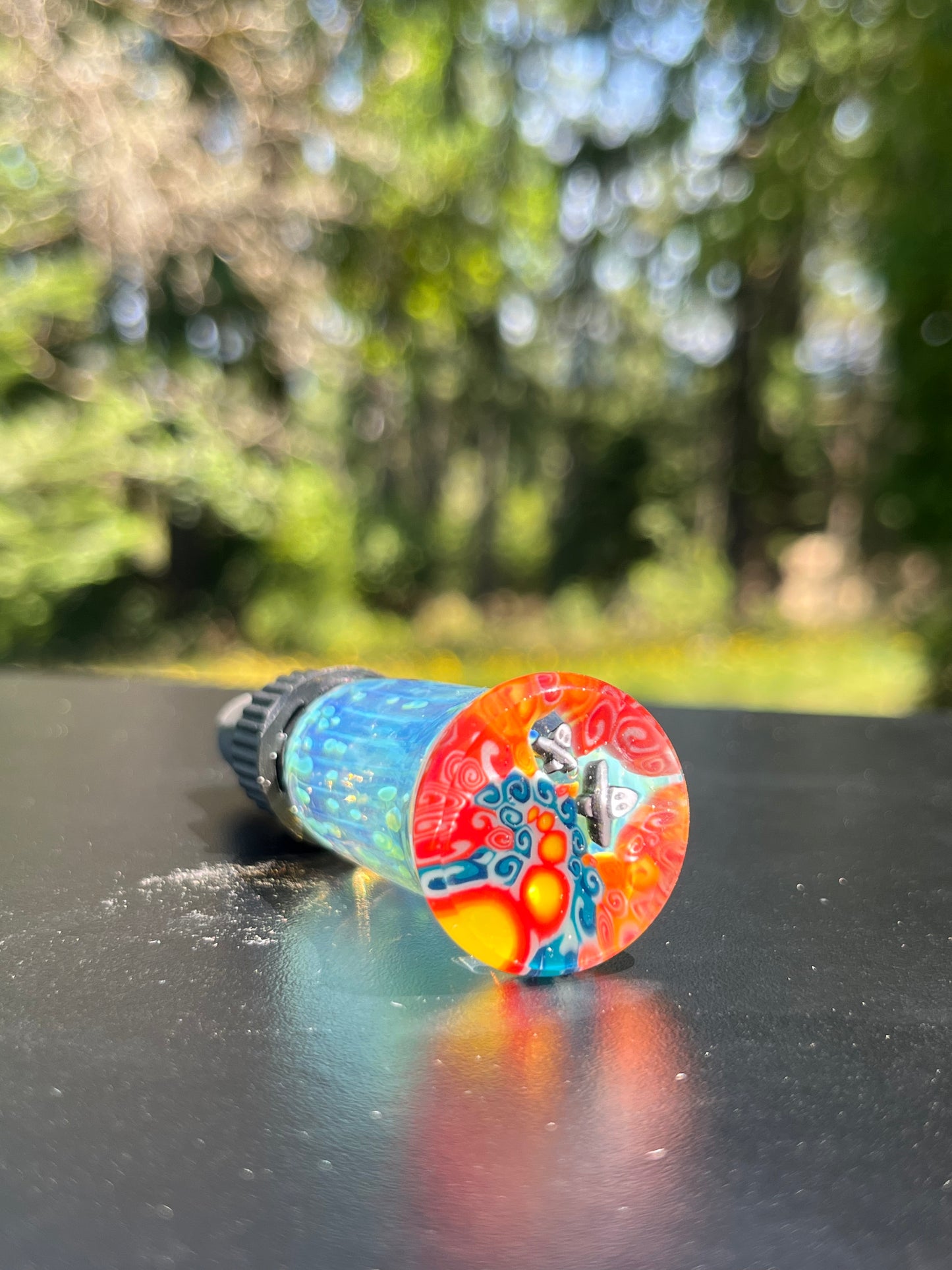 Map Glass Vial